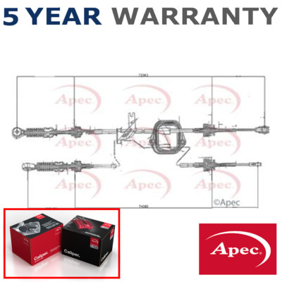 Apec Gear Selector Cable Fits Peugeot 107 Toyota Aygo Citroen C1 1.0 2444AT