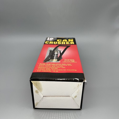 16 oz. Artículo de montaje en pared trituradora de lata de aluminio 46406 HF - Imagen 5 de 6