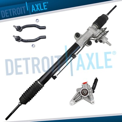 #ad #ad Power Steering Rack and Pinion Pump Outer Tie Rod Ends for 2005 2008 Honda Pilot $317.79