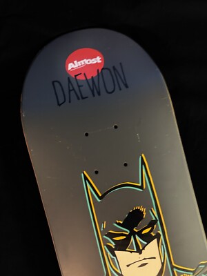 未使用　Almost Daewon Batman スケートボードデッキ SUPER RARE Batman Daewon Song Almost DC Comics Skateboard Deck