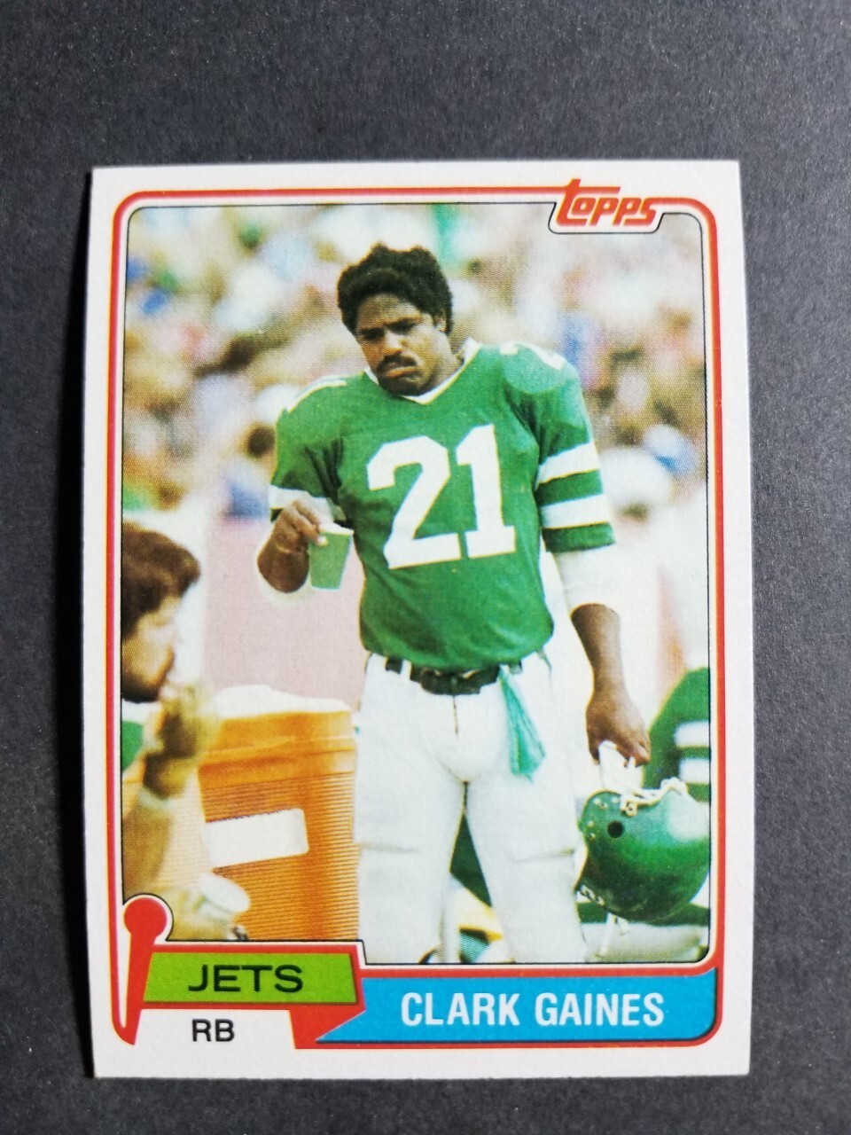 1981 Topps CLARK GAINES card # 144    [card 2]
