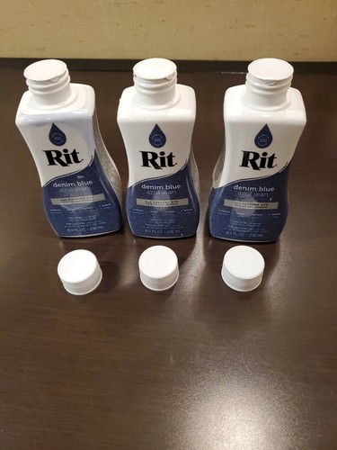 Rit Denim Blue Liquid Fabric Dye 