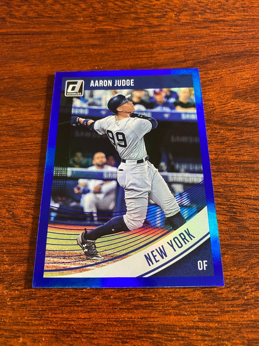 2018 Donruss Blue Prizms 2nd Year SP #148 Aaron Judge | eBay