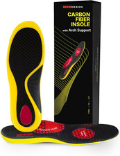Carbon Fiber Arch Support Insoles for Plantar Fasciitis Heel Pain Relief