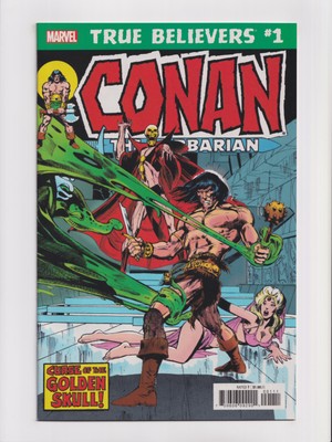 True Believers Conan the Barbarian Curse of the Golden Skull #1 Marvel 2019 NM+