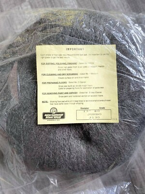 13'' Jumbo Steel Wool for Buffing, Polishing, and Finishing #0 Fine 