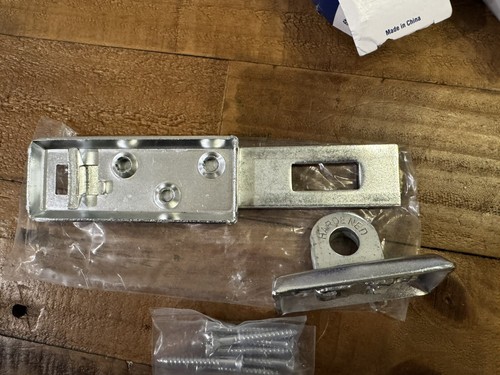 Lot of 2 x American Lock A825 Straight Bar Hasp 7-1/4” Zinc Plate Hardened Steel - Picture 5 of 7