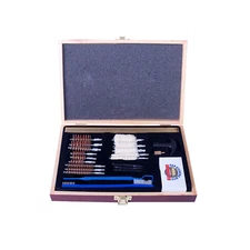 DAC Gunmasters 30pc Universal Cleaning Kit with Wood Case  - UGC-56W
