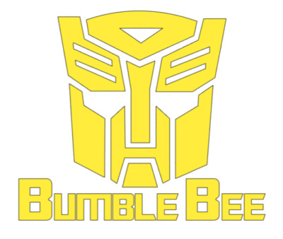 Vinyl Decal Sticker for Transformers Bumble Bee Autobots fans one prime truck