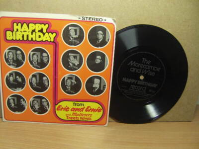 Morecambe & Wise - Malteser Treets + Revels 1974 Flexi Disc Lyntone LYN 2809