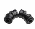 4x 13mm Motorcycle Black Spacers for Radial Brake Calipers Collar on each side