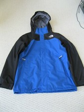 The North Face Vortex Triclimate Zip Jacket Black Blue Boy Large Shell Only