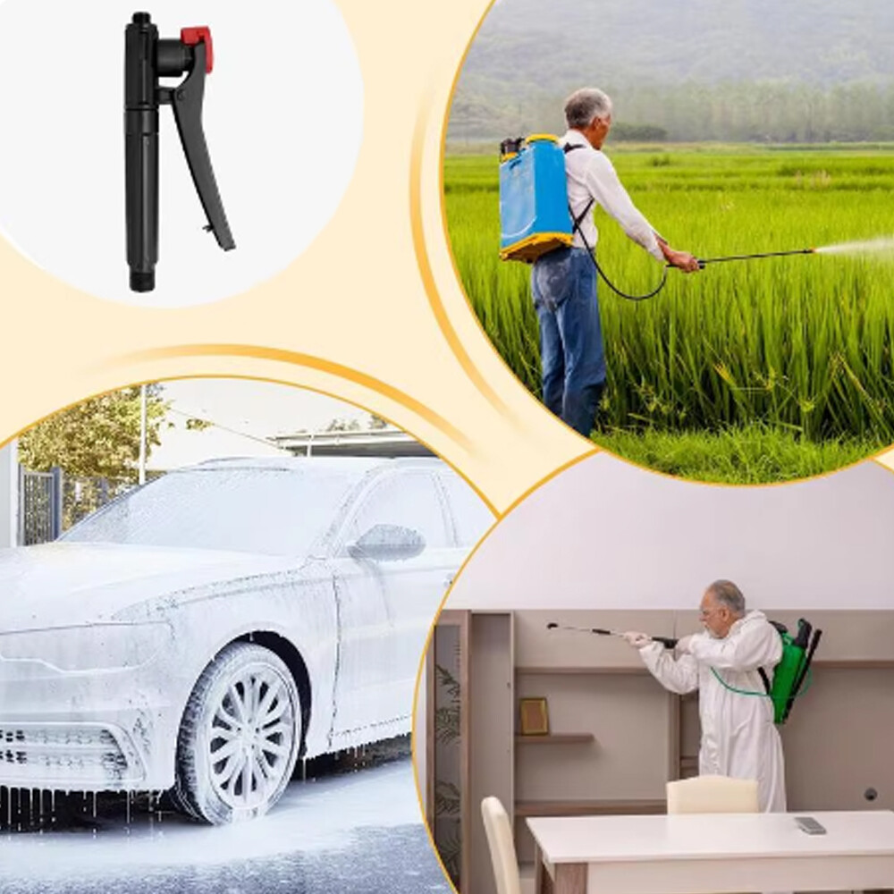 2x Handle Control Parts -Pressure Sprayer Garden Plant Backpack Sprayer Part M18