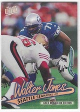 1997 Ultra Gold Medallion #G267 Walter Jones RC Seattle Seahawks Florida State