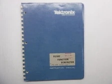 Tektronix FG 502 Function Generator Manual 070-1706-00 Rev. C, Apr. 1977