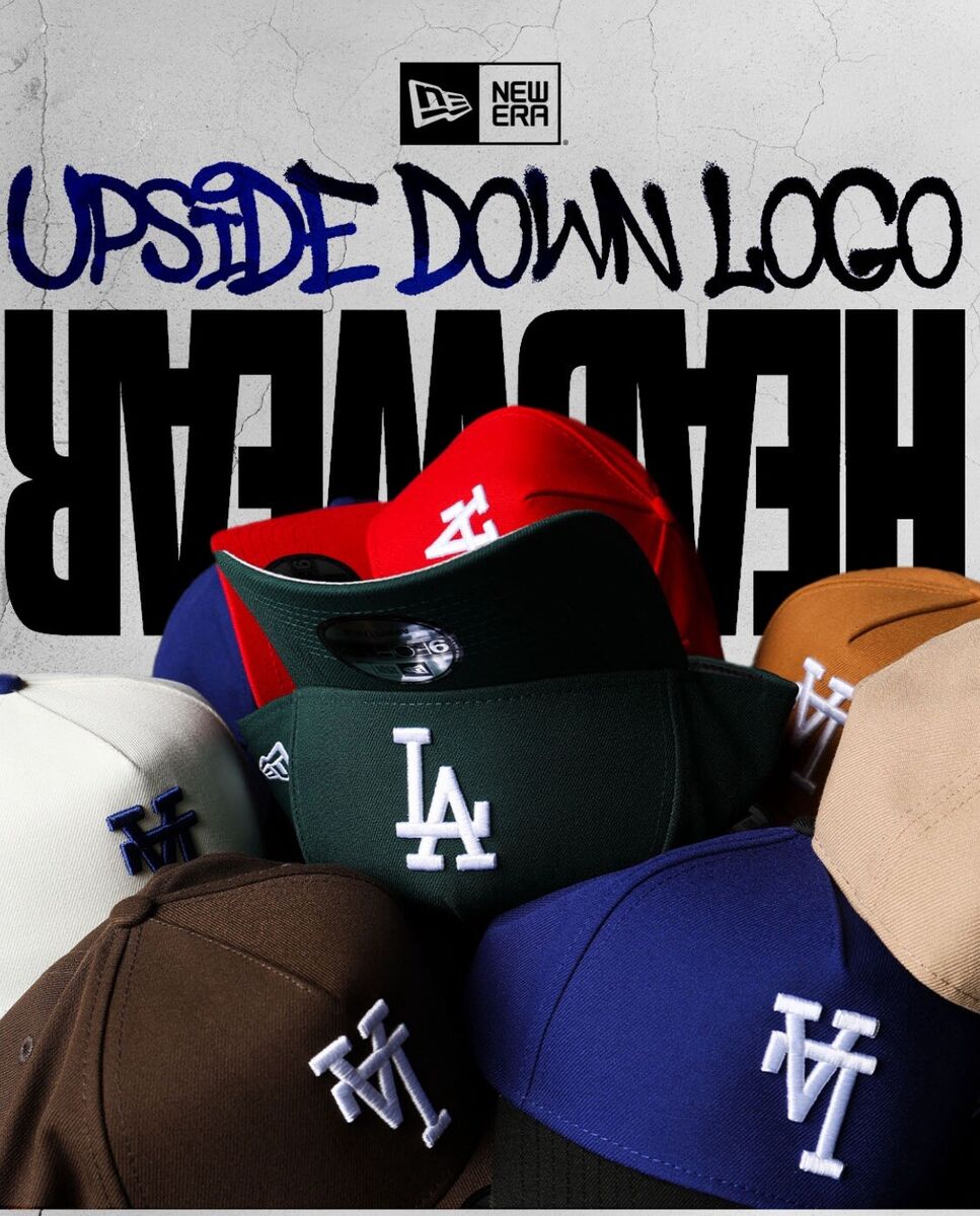 Los Angeles Dodgers 'Upside Down LA Logo' 9FORTY A-Frame Los Angeles Dodgers 'Upside Down LA Logo' 9FORTY A-Frame