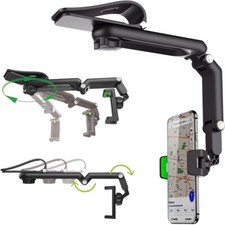 Universal Dashboard Car Cell Phone Holder Sun Visor Steering Wheel Mount Stand