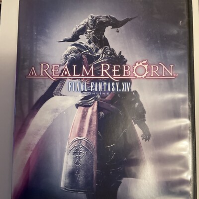 Final Fantasy XIV: A Realm Reborn (PC, DVD-ROM, 2013) With Inserts USED