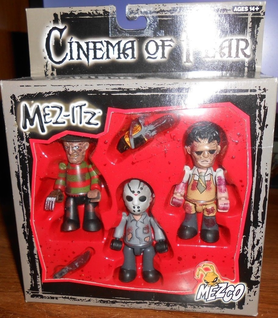 halloween Mez-Itz Cinema of Fear - Freddy, Jason, Leatherface