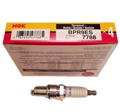 NGK 7788 Spark Plugs - 10 Pack BPR9ES Standard Replacement Plugs