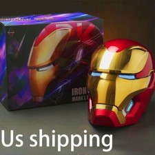 US Ship 2025 Iron Man MK50 Helmet 1:1 Wearable Voice Control Deformation Collect