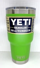 YETI Rambler 30 oz  Tumbler w/ Magslider Lid Canopy Green 100% authentic YETI