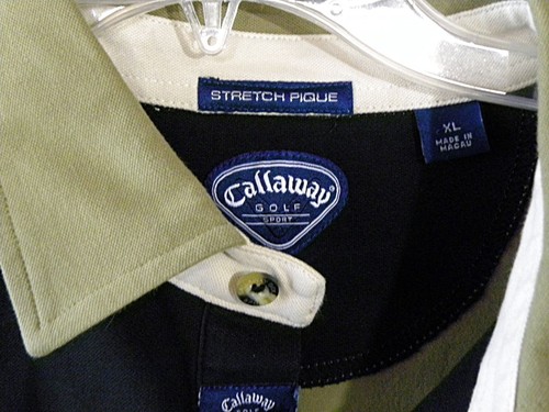 Callaway Golf Sport Short Sleeve Stretch Pique Golf Polo XL Casual Shirt - Picture 5 of 5