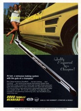 "Doug's Headers" "Show Muffs" "Leggy & Busty" Babe "Classic" Ad PHOTO Copy! #(3)