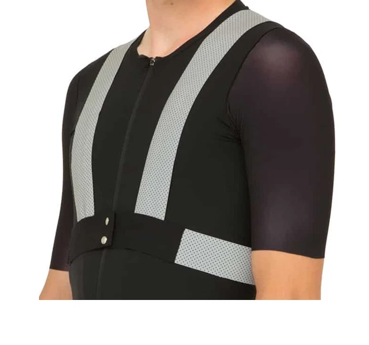 PISSEI GILET ALTA VISIBILITA' REFLEX RIFRANGENTE - Immagine 2 di 2