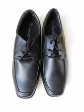 Smart Fit Dress Moc Shoes, Black, Youth Size 3 1/2, NIB, Skid Resistant