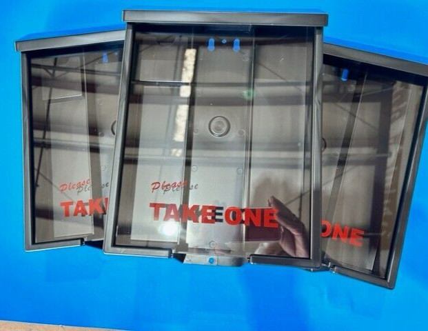 REAL ESTATE BROCHURE BOXES SET OF 3