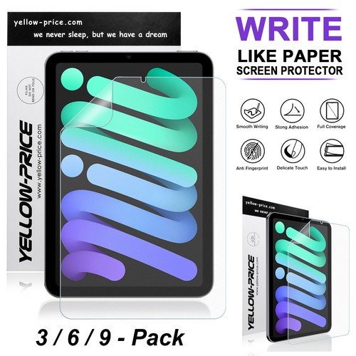 3 x Matte Screen Protector Film For iPad 9.7/iPad 10.2/iPad Air 4/iPad Pro 12.9 - Picture 3 of 13
