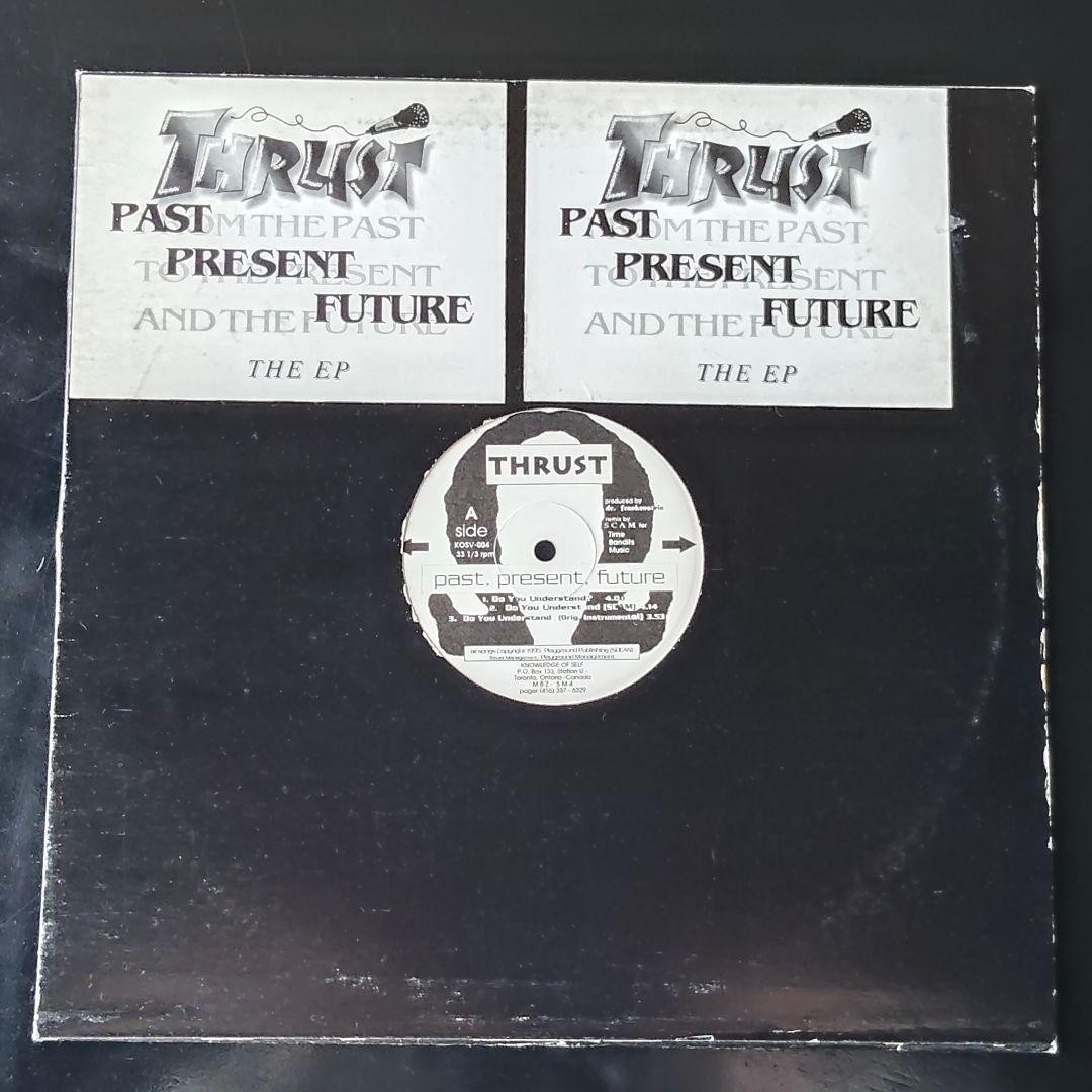 Disco de vinilo de hiphop Thrust Past Present Future, usado, buen estado