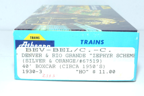 VAGÓN DE CARGA DENVER & RIO GRANDE 40 FT #67519--ESCALA HO "ATHEARN" | Zustand: Used