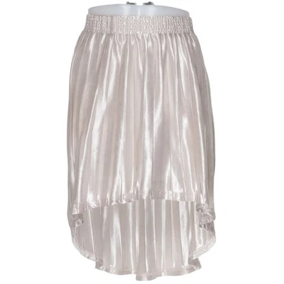 Madonna, Rock, Größe: XS, Beige, Polyester, Einfarbig, Satin, Damen #96s - Bild 1 von 4