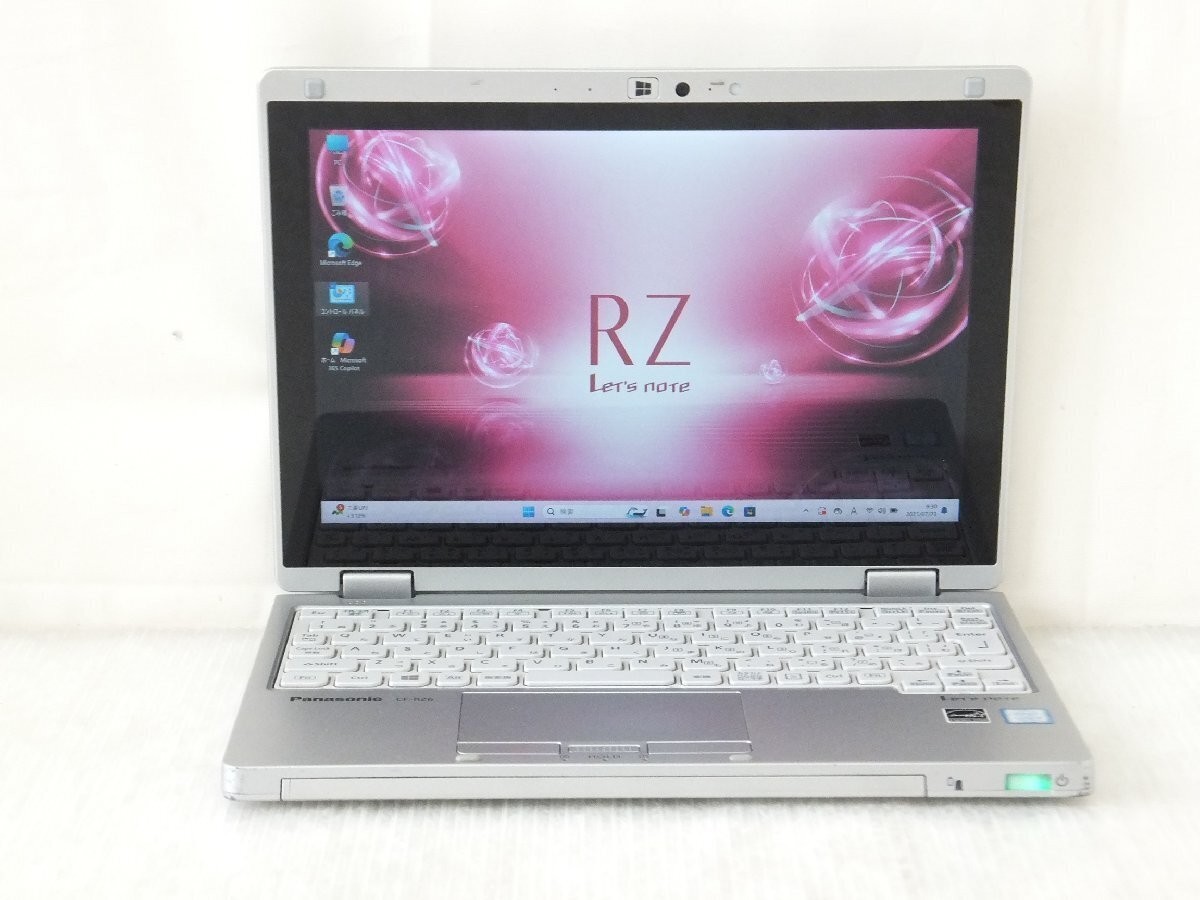 Windowsノート本体 Let's note CF-RZ6 i5 8GB 256G LTE Office Panasonic CF-RZ6 Let's note Core i5 8GB 256GB SSD Win 11