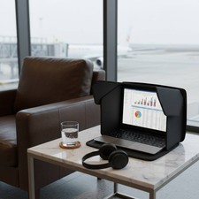 Foldable Laptop Visor faltbar Laptop Privacy Hood Privatsph&auml;re f&uuml;r mobiles B&uuml;ro