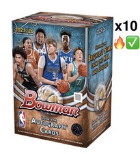 2025-26 Bowman Basketball - Value / Blaster Box LOT of 10 Presale ✅🔥
