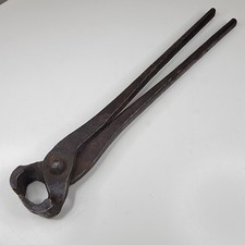 14  Nippers Blacksmith Farrier Horse Shoe Hoof Tool Solid Forged Cutters