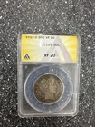 1915 Barber Half D VF20 Graded By ANACS