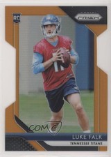 2018 Panini Prizm Rookie Orange Prizm 220/249 Luke Falk #285 8k4