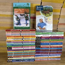 THE SADDLE CLUB Lot of 45 Paperback Books Bon...