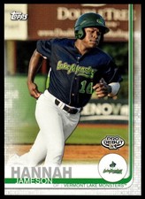 2019 Topps Pro Debut Jameson Hannah #188 Vermont Lake Monsters Baseball Card