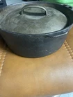 Vintage Dual Logo Wagner Ware Sidney Dutch Oven Stock Pot 5 Qt. 1268 Read Desc.