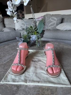 Badgley Mischka Yadira Wedge | wedding shoe