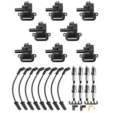 8X lgnition Coil +Spark Plug +Wire D580 UF192 Pour Chevrolet Camaro LS1 98-02 A'