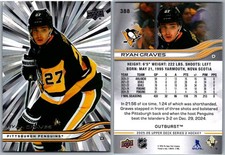 25-26 UPPER DECK OUTBURST PARALLEL - RYAN GRAVES #388 PITTSBURGH PENGUINS