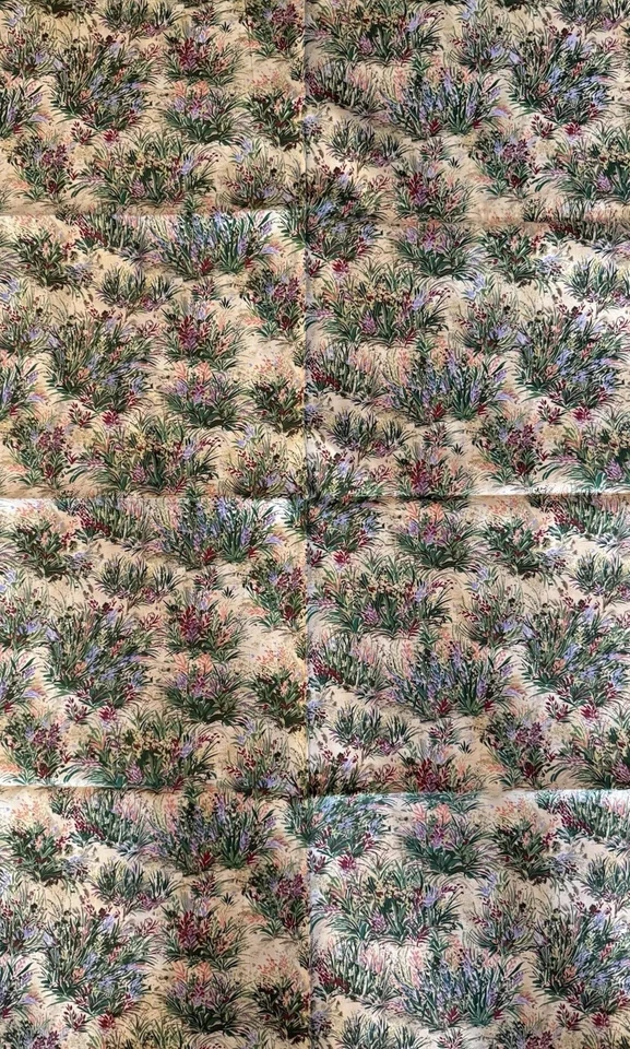 Maywood Studio Fabric EARTH WIND & FIRE Grass Floral 37 x 44” - Image 2 of 3