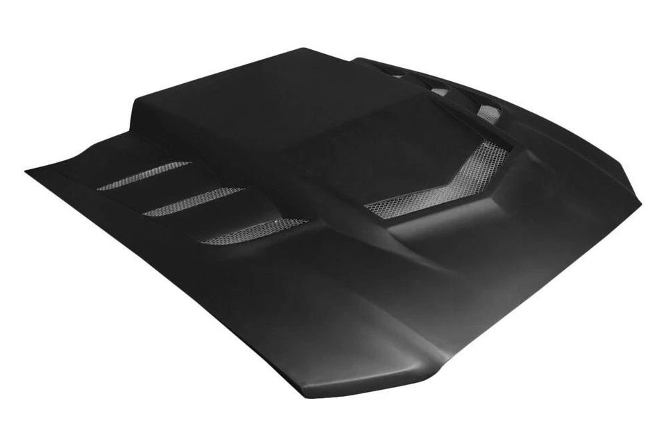 For Ford Mustang 13-14 Duraflex Interceptor Style Fiberglass Hood Unpainted Foto 2 de 4