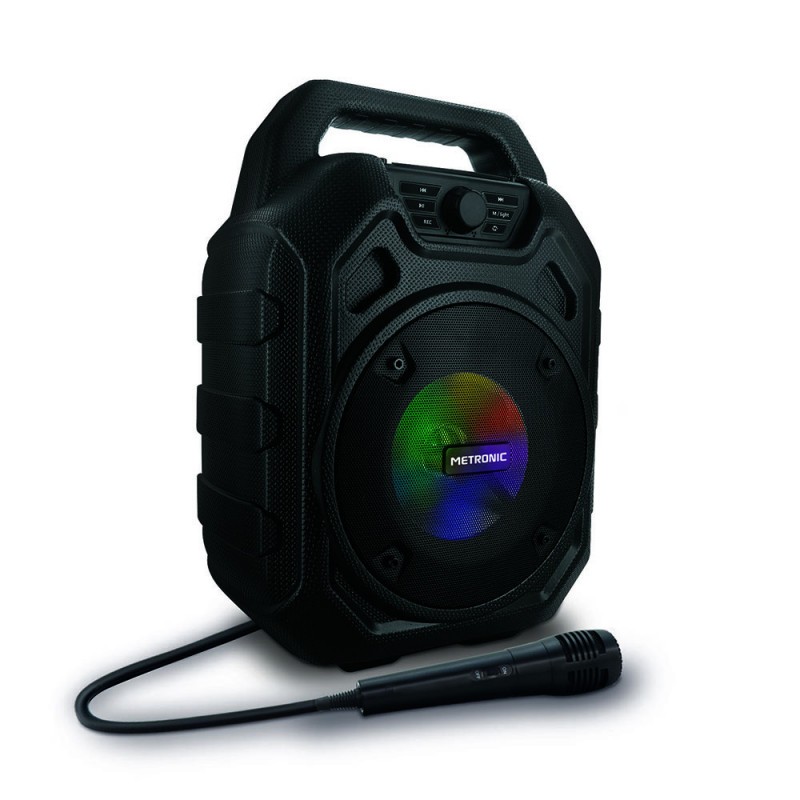 Enceinte mini high power bluetooth et micro rechargeable pour soirée entre amis
